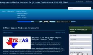 Aseguranzamedicahouston.com thumbnail