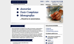 Asesoriastesis.com thumbnail