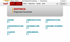 Asistencia.claro.com.ar thumbnail