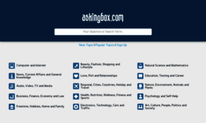 Askingbox.com thumbnail