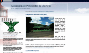 Asociaciondeperiodistasdechiriqui.blogspot.com thumbnail