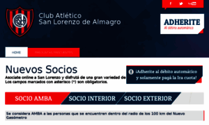 Asociate.sanlorenzo.com.ar thumbnail