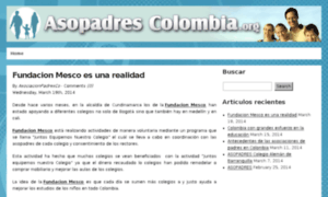 Asopadrescolombia.org thumbnail