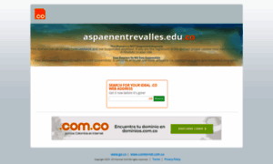 Aspaenentrevalles.edu.co thumbnail