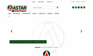 Astarlubricants.com thumbnail