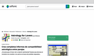 Astrology-for-lovers.softonic.com thumbnail