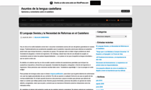 Asuntosdelalenguacastellana.wordpress.com thumbnail