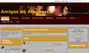 Atapuerca.ning.com thumbnail
