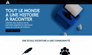 Atelierdesauteurs.com thumbnail