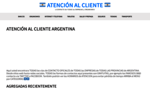 Atencionalclientede.com.ar thumbnail