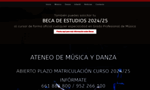 Ateneodemusicaydanza.com thumbnail