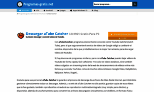 Atube-catcher.programas-gratis.net thumbnail