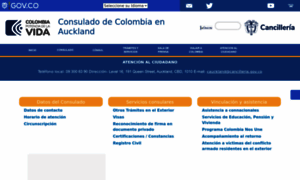 Auckland.consulado.gov.co thumbnail