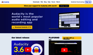 Audacityteam.org thumbnail