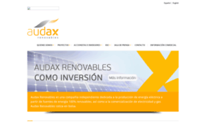 Audaxrenovables.com thumbnail