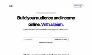 Audienceandincome.co thumbnail