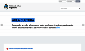 Aula.cultura.gob.ar thumbnail