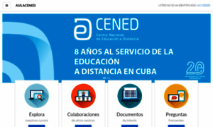 Aulacened.uci.cu thumbnail
