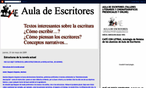 Auladeescritoresescritura.blogspot.com thumbnail