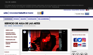 Auladelasartes.uc3m.es thumbnail
