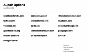 Aupair-options.com thumbnail