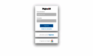 Auth.pagina12.com.ar thumbnail