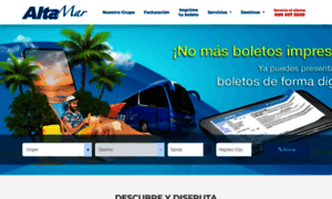 Autobusesaltamar.com.mx thumbnail