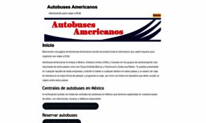 Autobusesamericanos.com.mx thumbnail