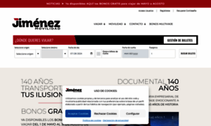 Autobusesjimenez.com thumbnail