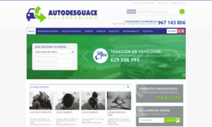Autodesguacevillarrobledo.com thumbnail