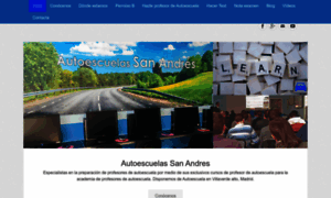Autoescuelassanandres.com thumbnail