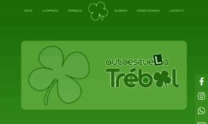 Autoescuelatrebol.com thumbnail