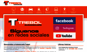 Autoescuelatrebol.es thumbnail