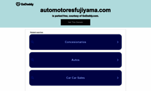 Automotoresfujiyama.com thumbnail