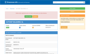 Autonet-baleares.empresas.info thumbnail