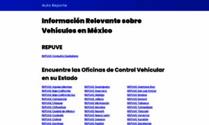 Autoreporte.com.mx thumbnail