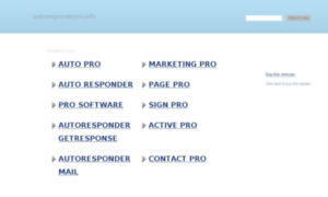 Autoresponderpro.info thumbnail