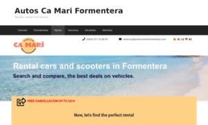 Autoscamariformentera.com thumbnail