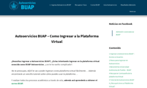 Autoserviciosbuap.com.mx thumbnail