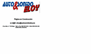 Autosonidoeloy.es thumbnail
