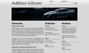 Avaluosgibson.com thumbnail