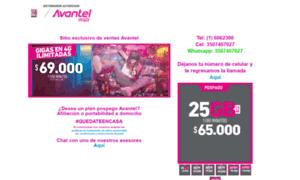 Avantel.accesocolombia.org thumbnail
