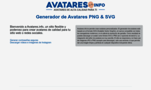 Avatares.info thumbnail