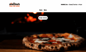Avellinospizzeria.com thumbnail