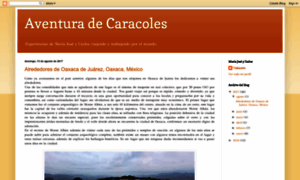 Aventuradecaracoles.blogspot.jp thumbnail