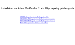 Avisodatos.com thumbnail