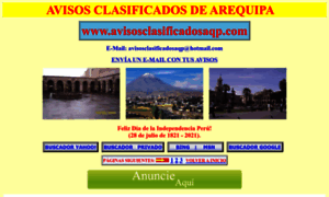 Avisosclasificadosaqp.com thumbnail