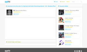 Awesome-voice-recorder-for-mp3-wav-m4a-audio-recording.appfot.com thumbnail
