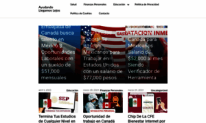 Ayudandollegamoslejos.com thumbnail