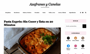 Azafranesycanelas.com thumbnail